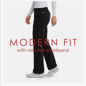 Black scrub pants greys anatomy signature black
